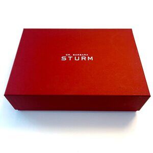 Authentic DR. BARBARA STURM Red Winter Kit Gift Box EMPTY